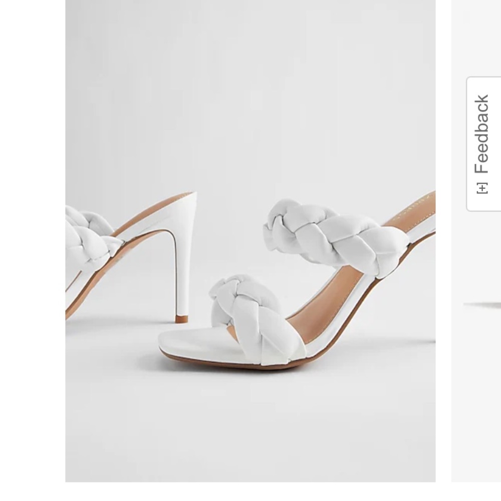 Braided Double Band Heel Sandal